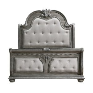 Bennington Gray Queen Bed - Ornate Home
