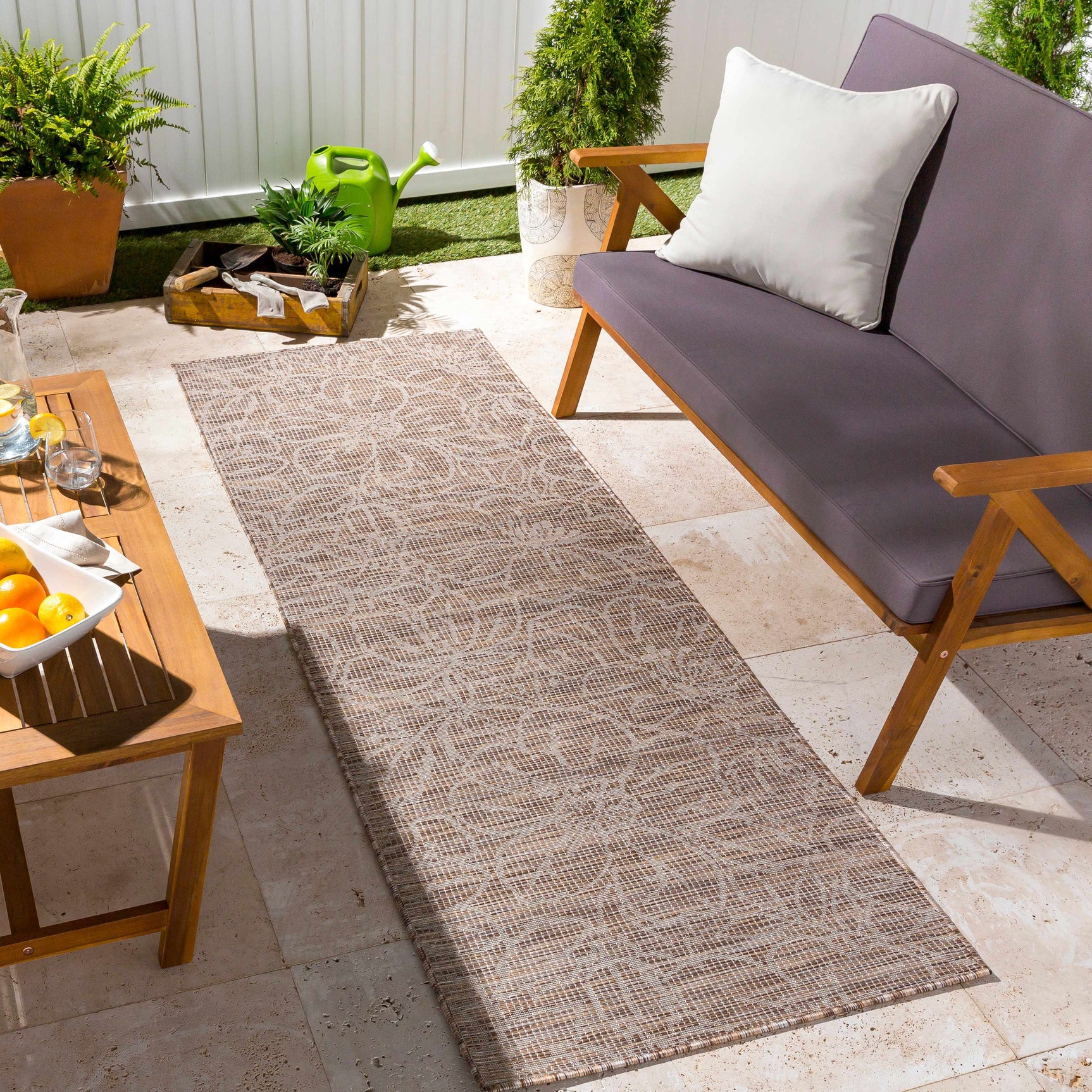 Bensenville Flatweave Outdoor Area Carpet - Clearance - Ornate Home