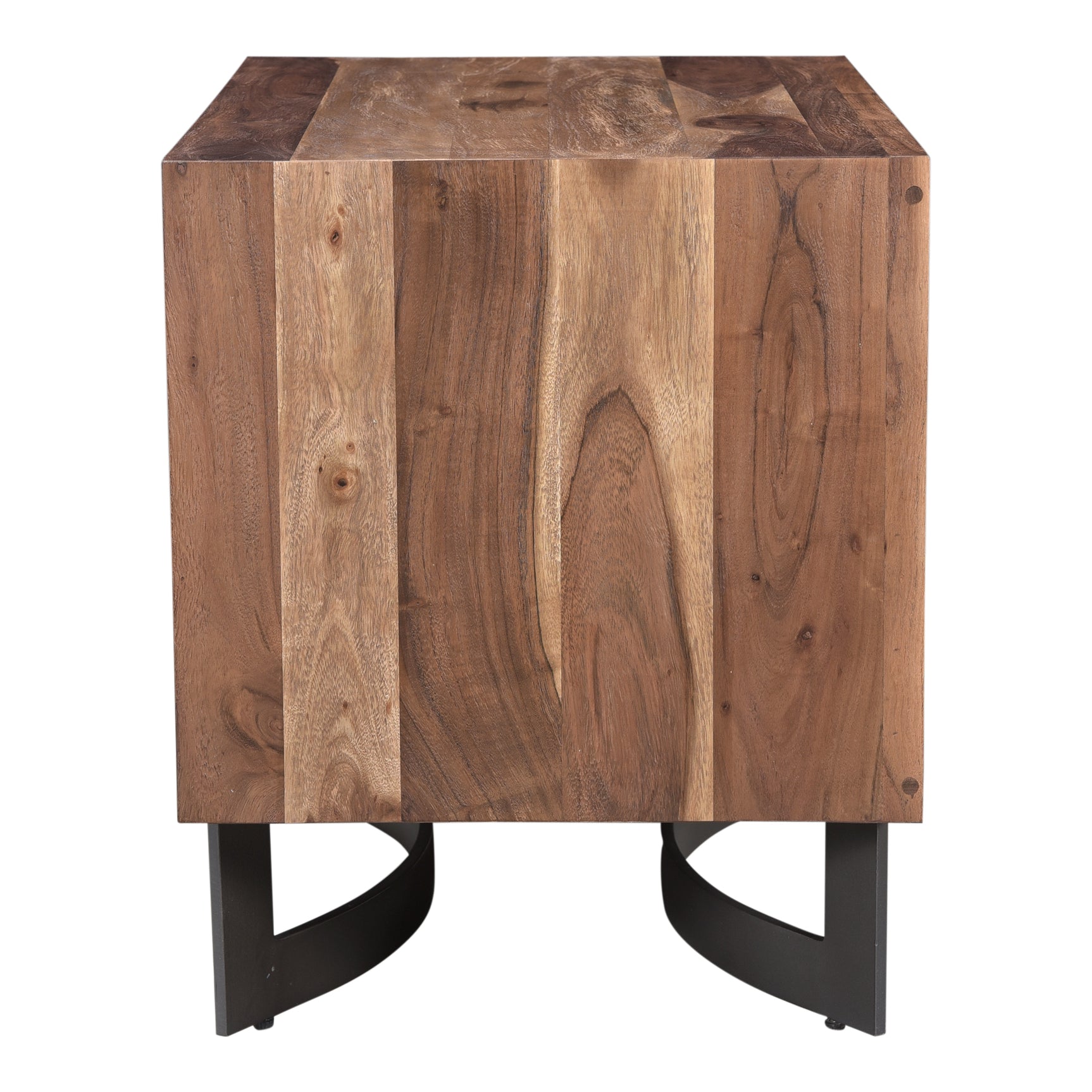 Bent Natural Nightstand - Ornate Home