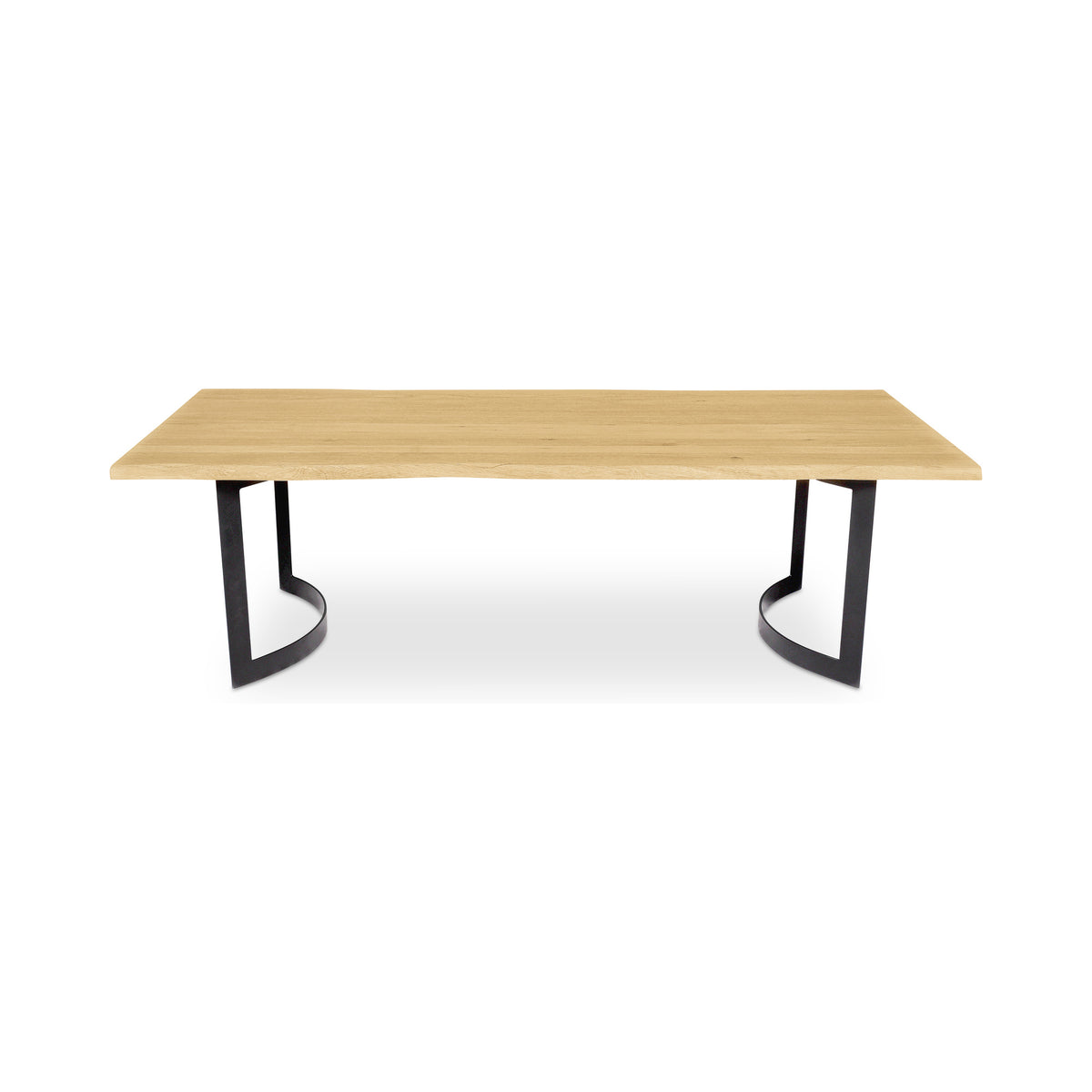 Bent Natural Oak Small Dining Table - Ornate Home