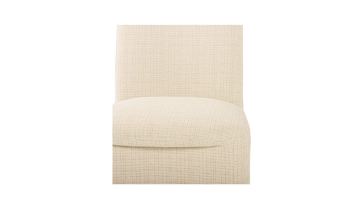 Bent Oat Rolling Dining Chair (Set of 2)