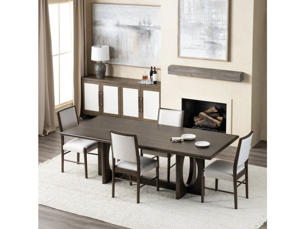 Bentley Brown Rectangle Dining Table - Ornate Home