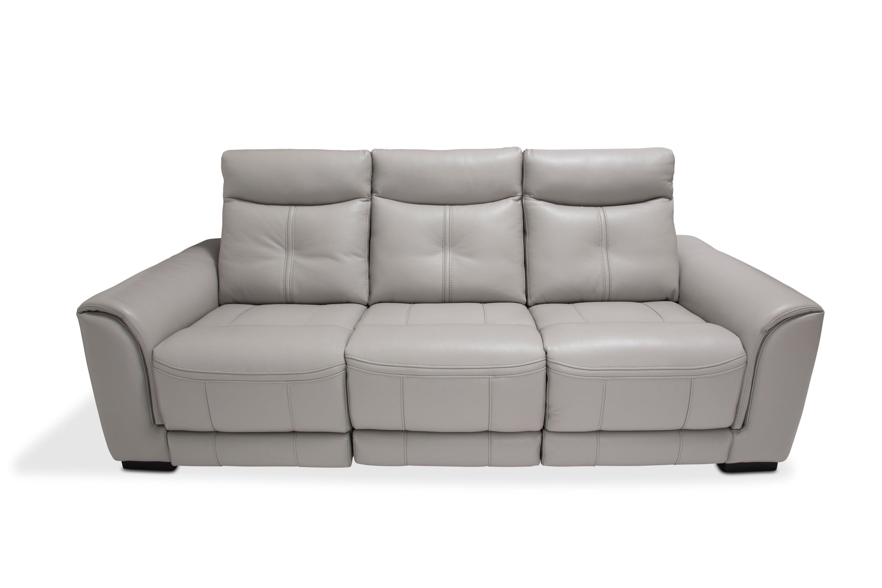 Bentley Dark Espresso/Light Grey 3-Piece Sectional - Ornate Home