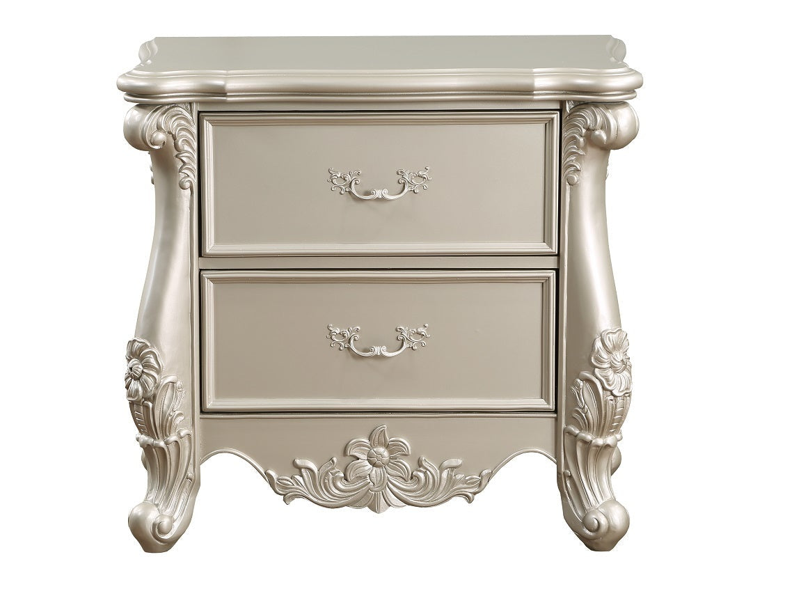 Bently Champagne Nightstand - Ornate Home