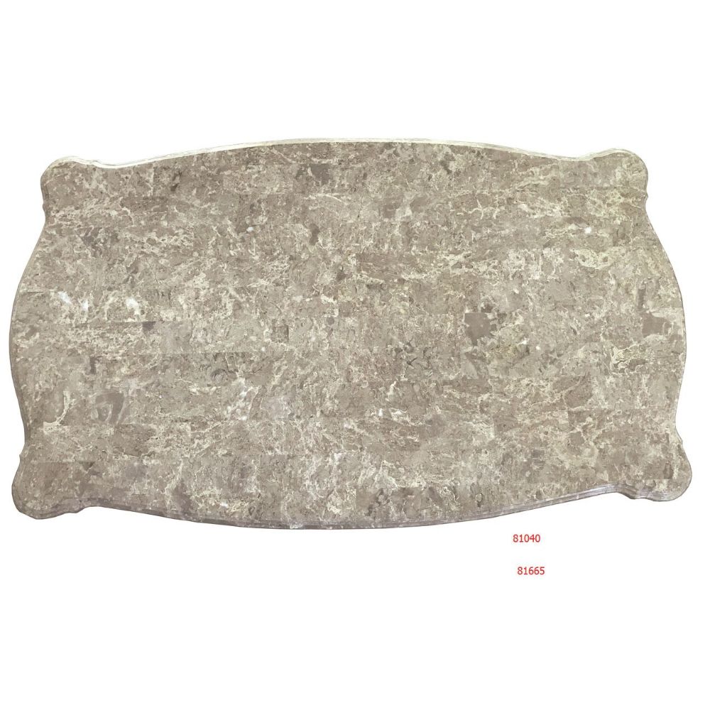 Bently Marble & Champagne Coffee Table - Ornate Home