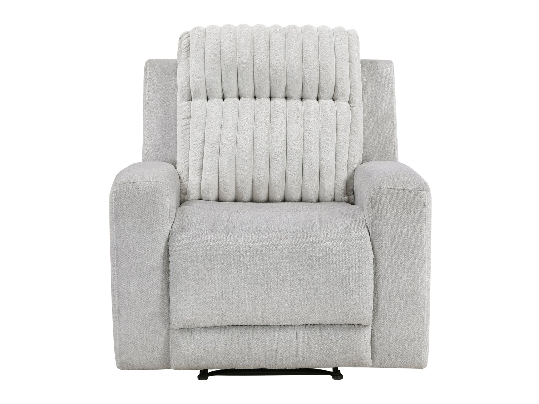 Benton Light-Gray Reclining Chair - Ornate Home