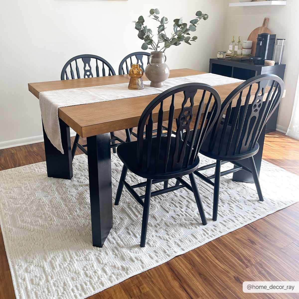 Beren Cream Washable Area Rug - Clearance - Ornate Home