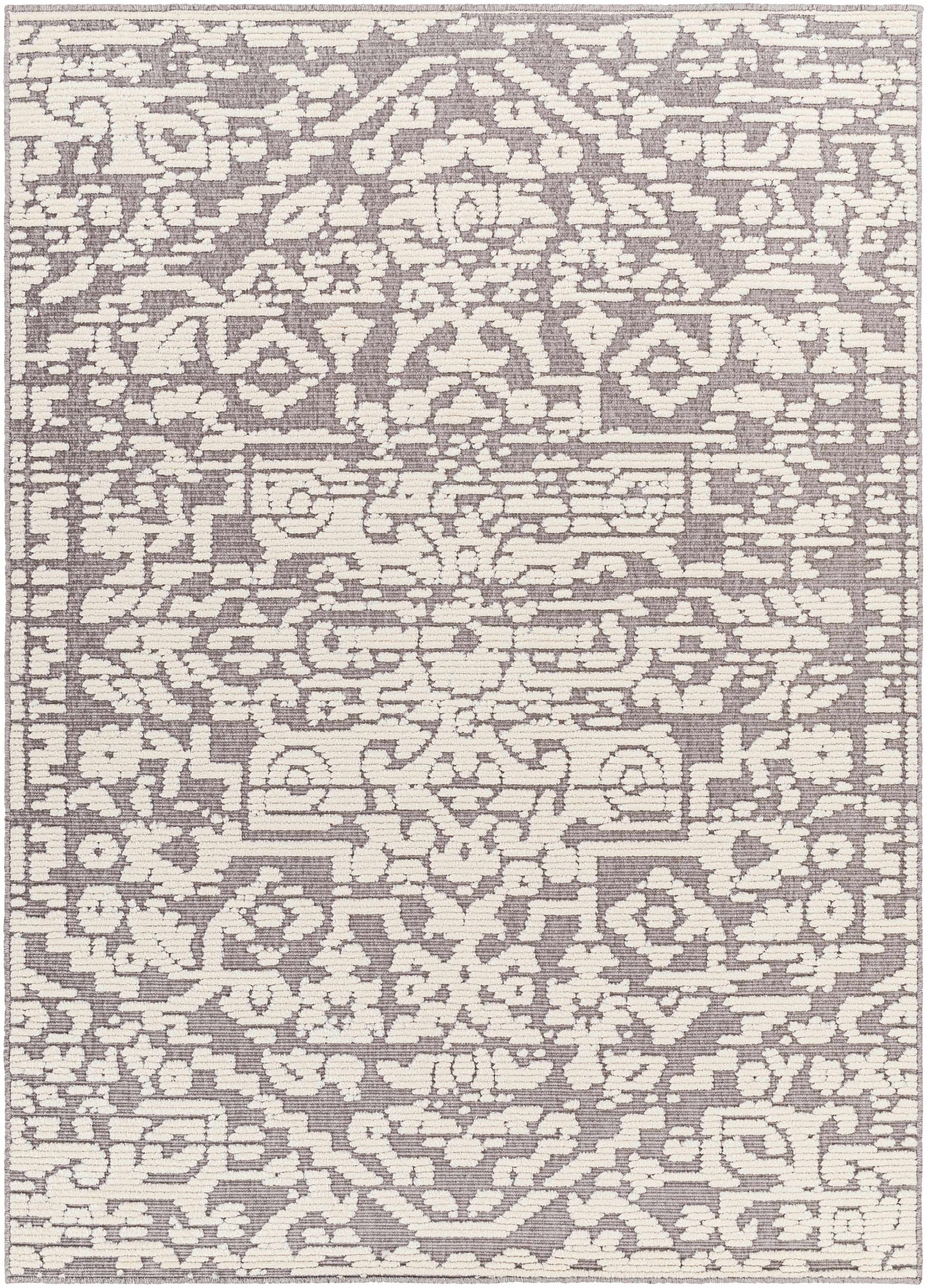 Beren Gray Washable Area Rug - Clearance - Ornate Home