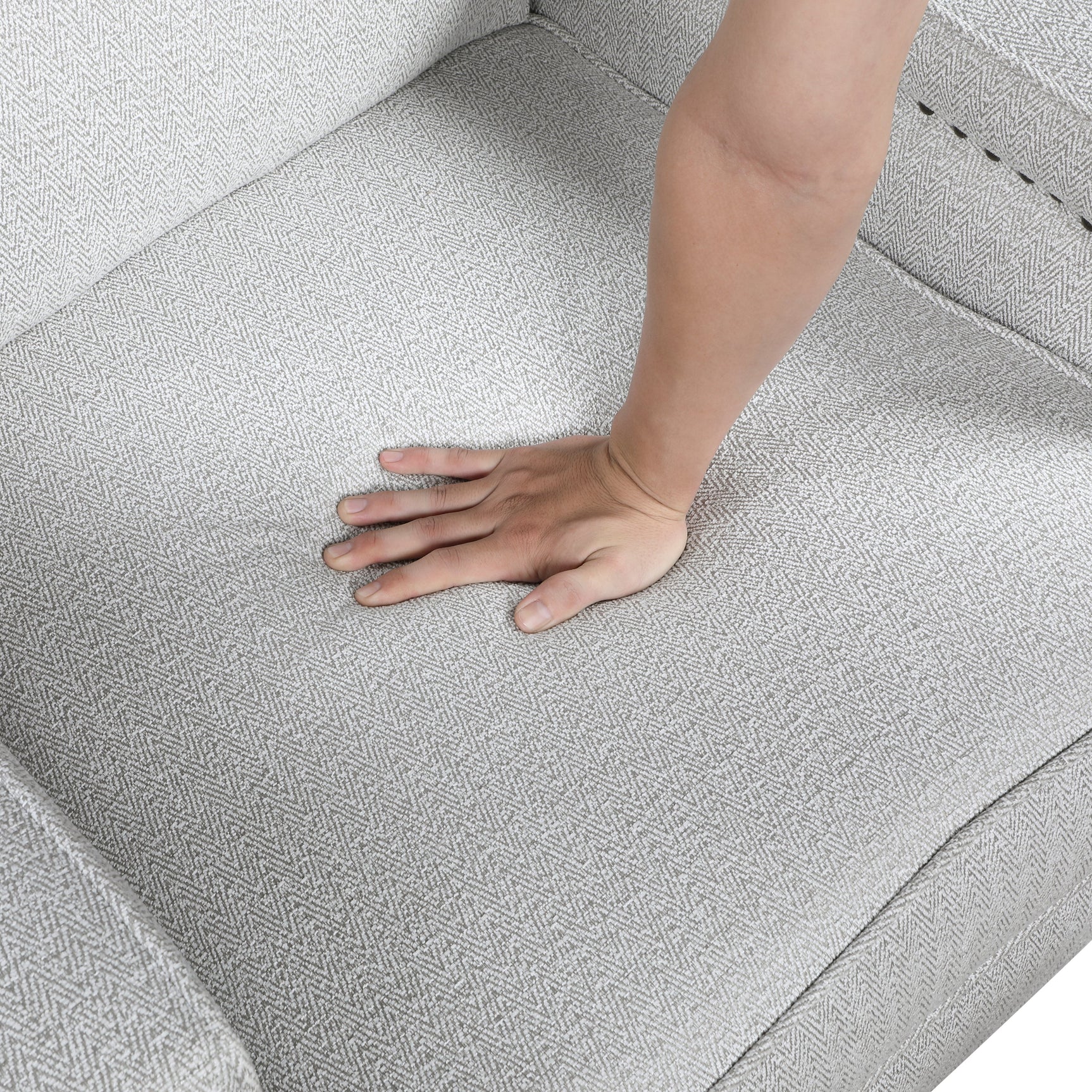 Berenson Gray Reclining Chair - Ornate Home