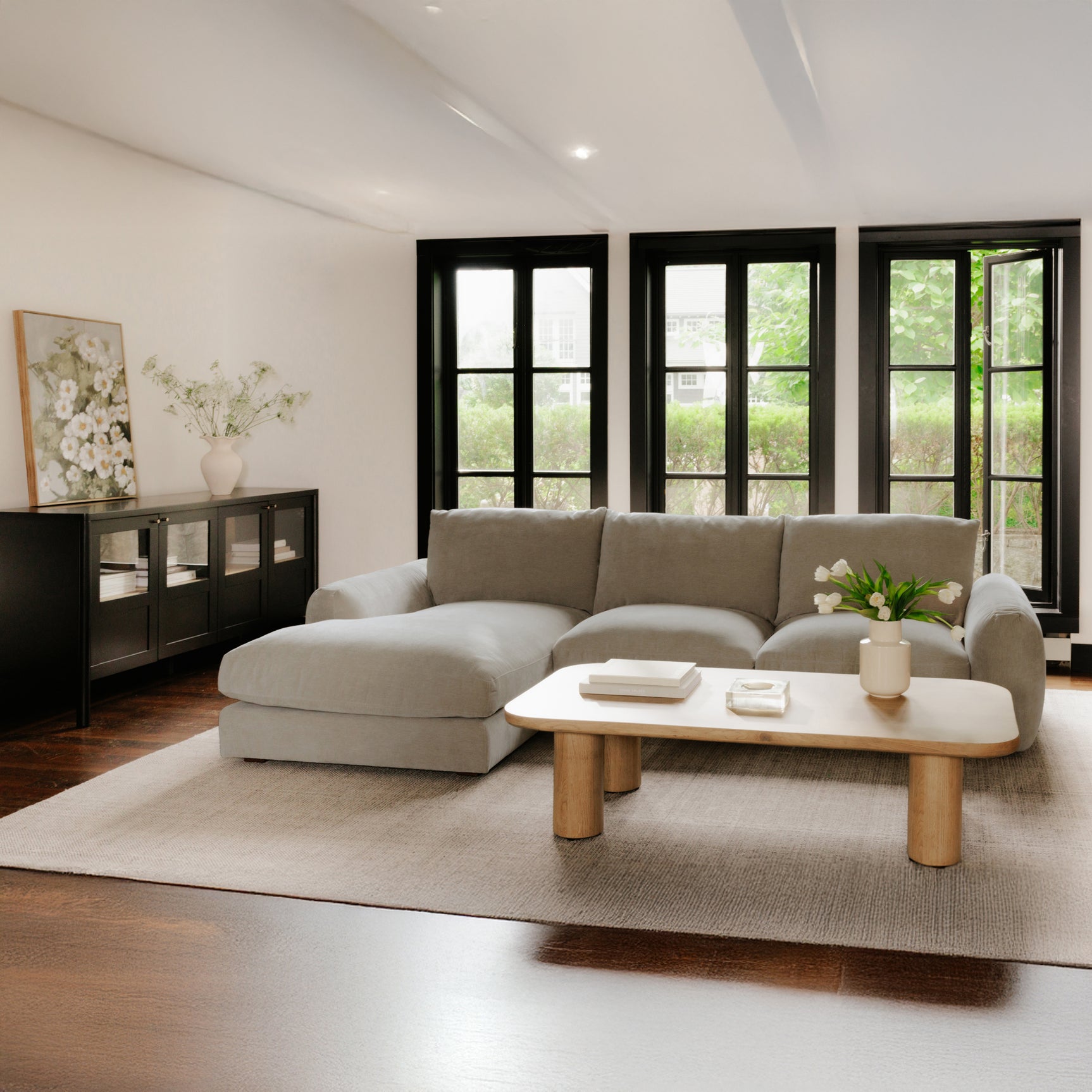 Berga Pebble Right Sectional - Ornate Home