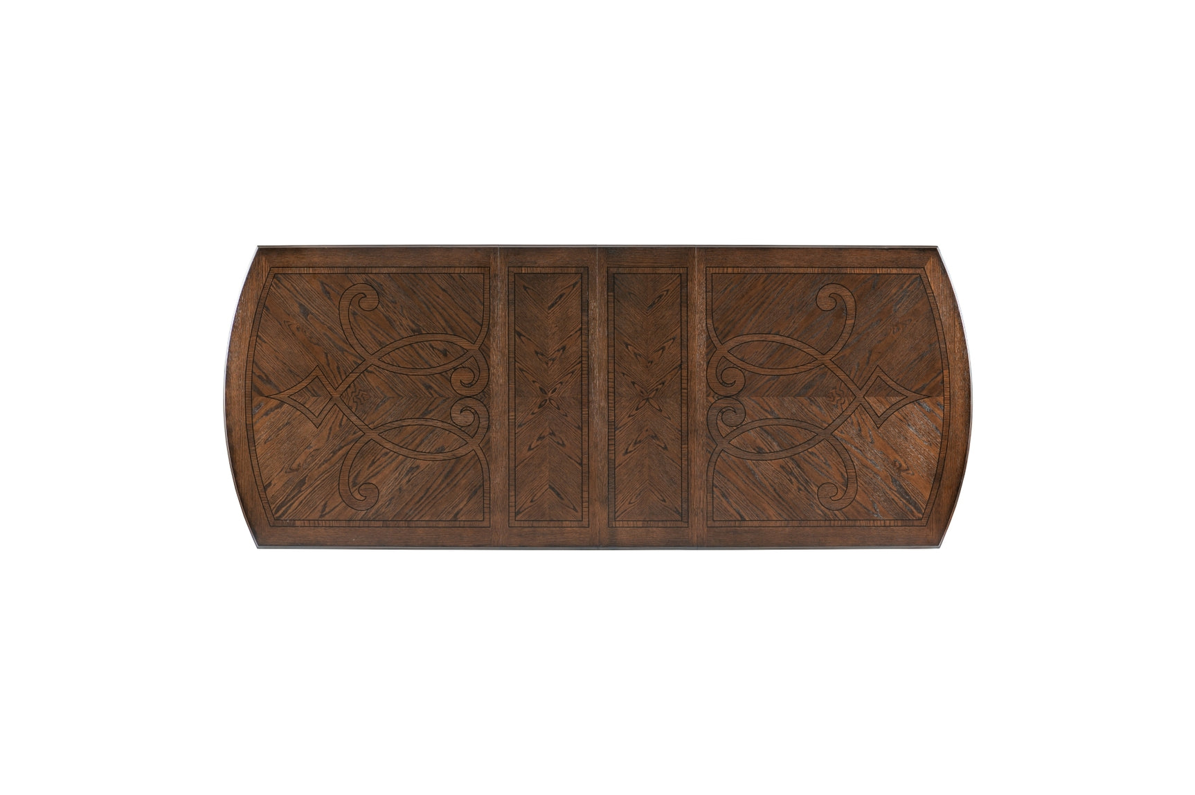 Bergen Dark Oak/Brown 7-Piece Dining Table Set - Ornate Home