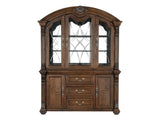 Bergen Dark Oak Buffet & Hutch - Ornate Home