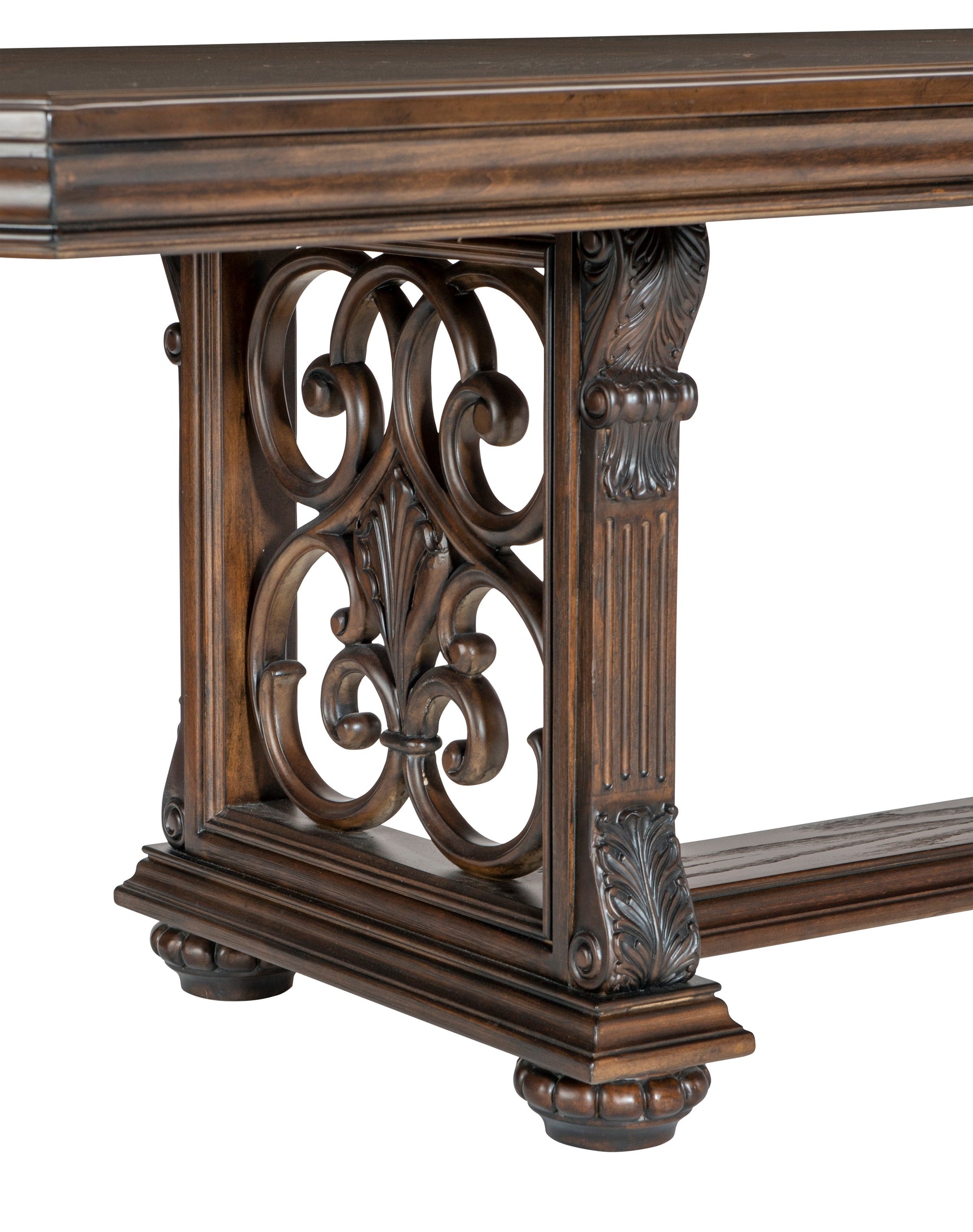 Bergen Dark Oak Dining Table - Ornate Home