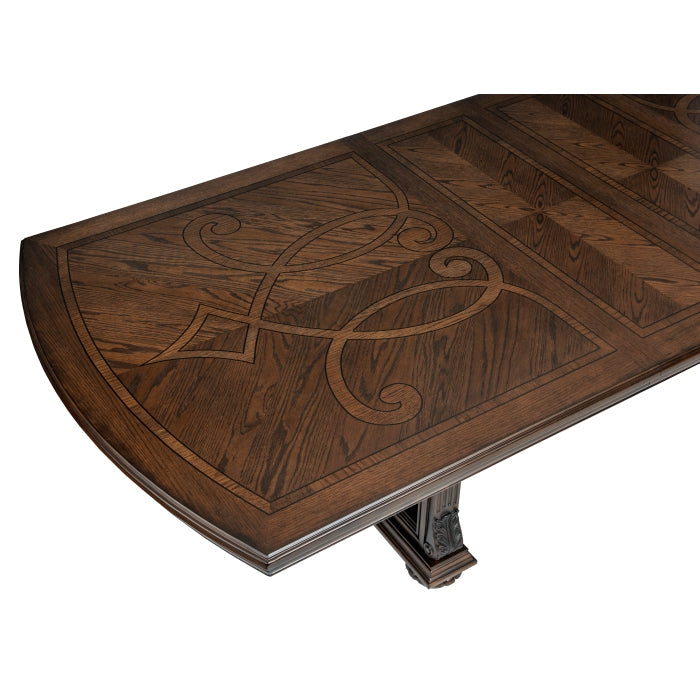 Bergen Dark Oak Dining Table - Ornate Home