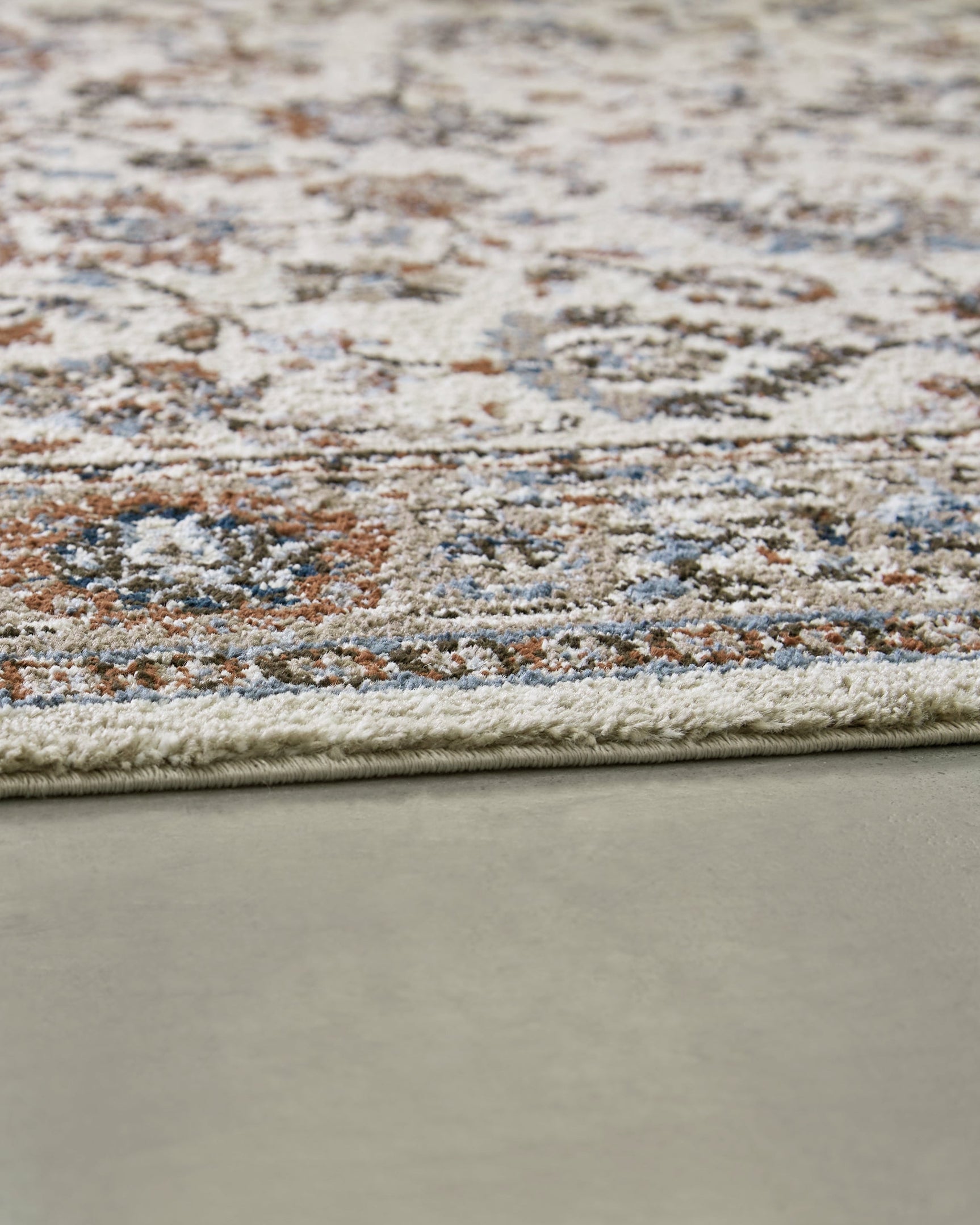 Beritham Blue/Brown/Beige Large Rug (Online Special Price) - Ornate Home