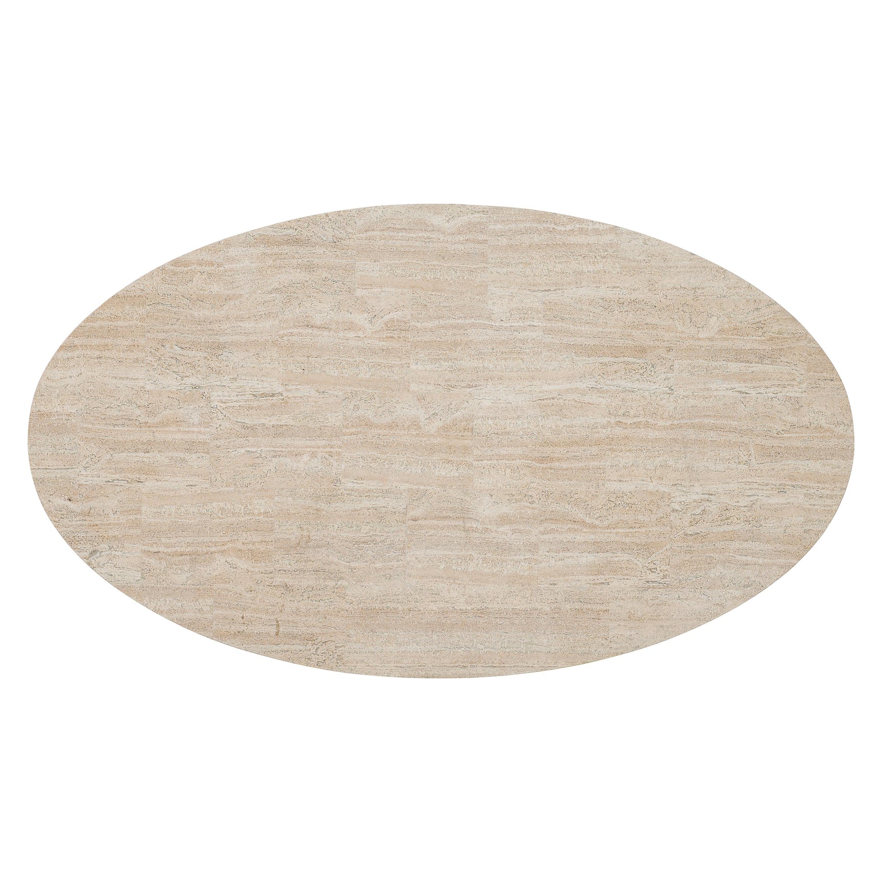 Berkshire Laminated Stone/Steel Cocktail Table (53" W) - Ornate Home