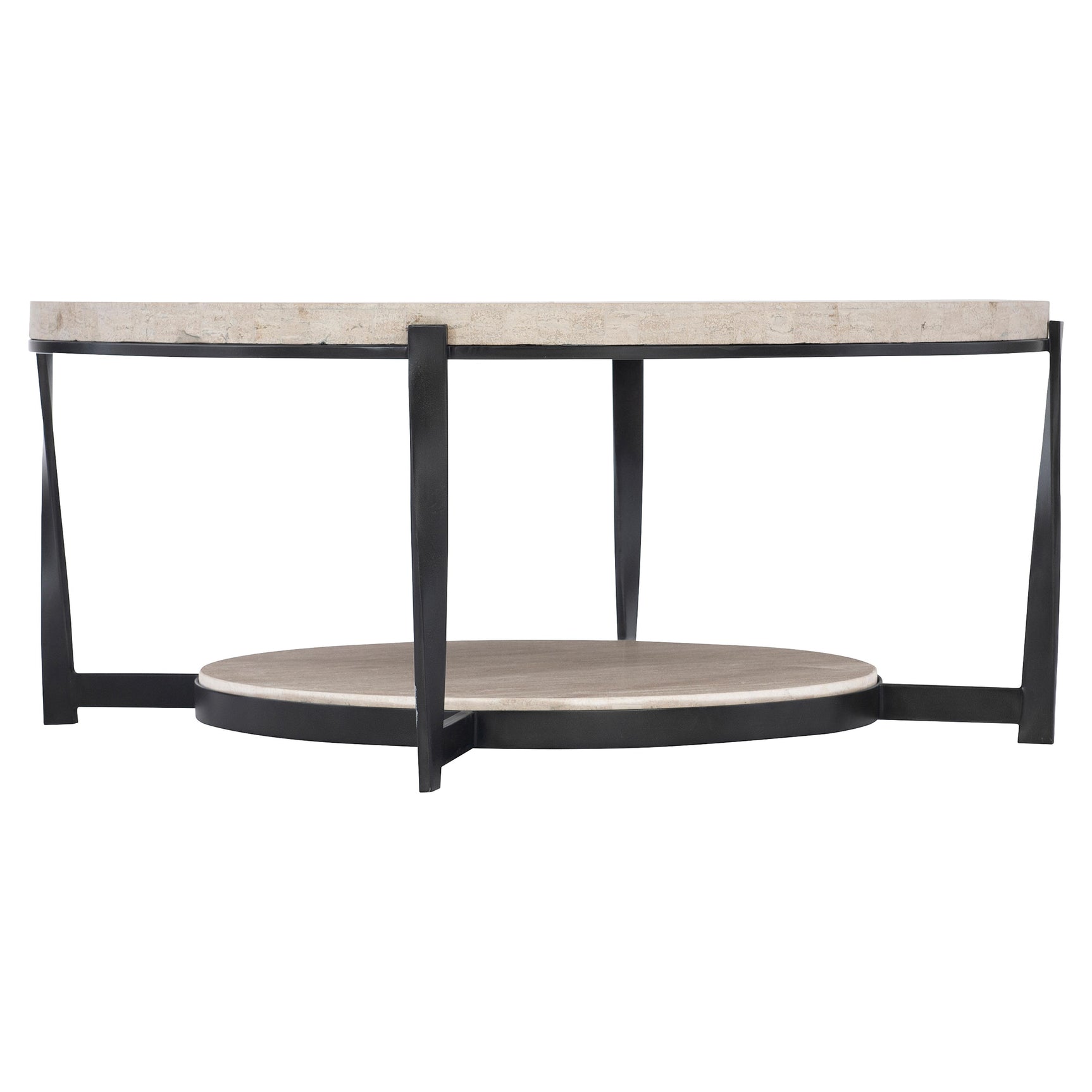 Berkshire Laminated Stone/Steel Cocktail Table - Ornate Home