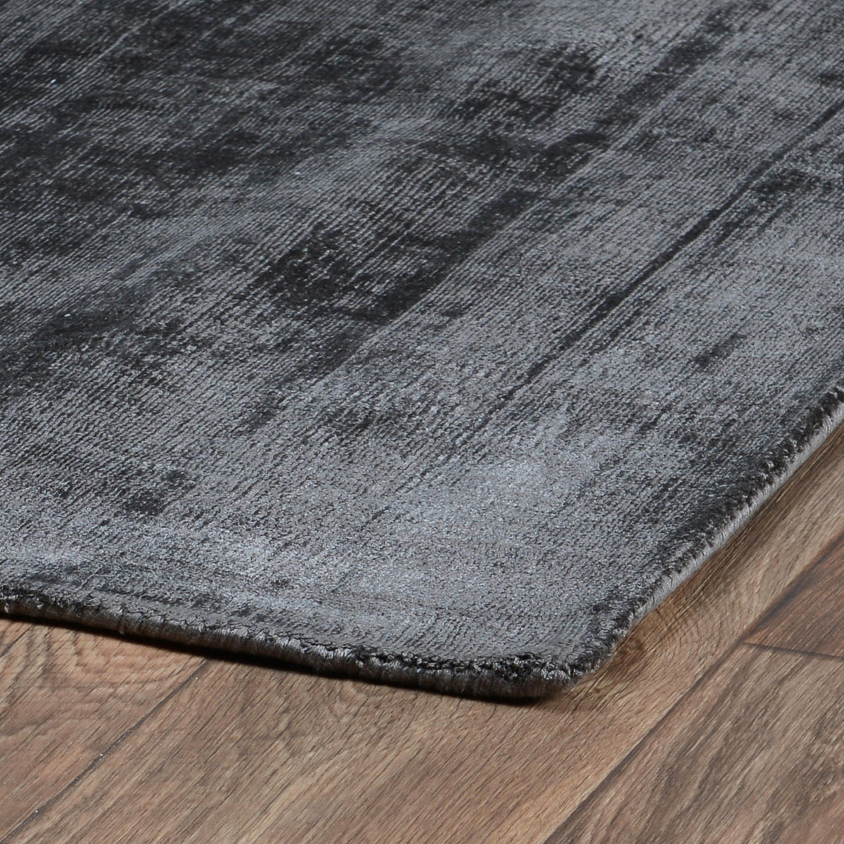 Berlin Charcoal Distressed Rug - Ornate Home