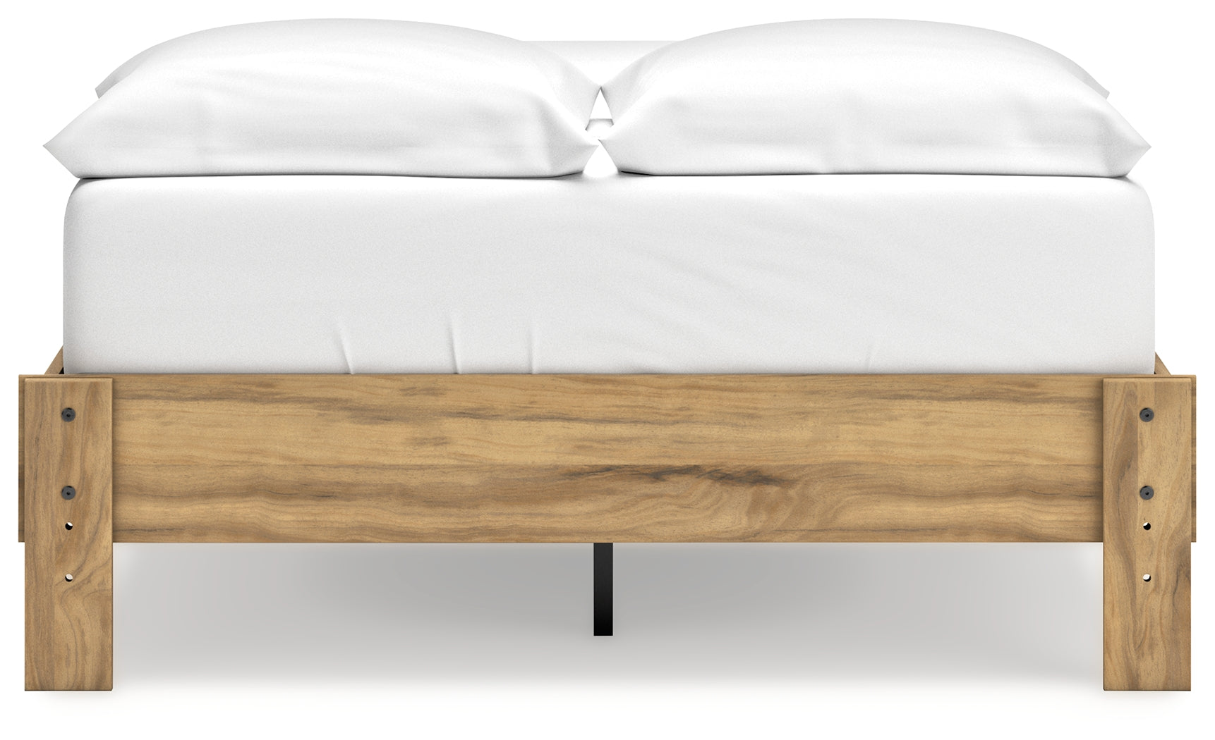 Bermacy Light Brown Full Platform Bed (Online Special Price) - Ornate Home