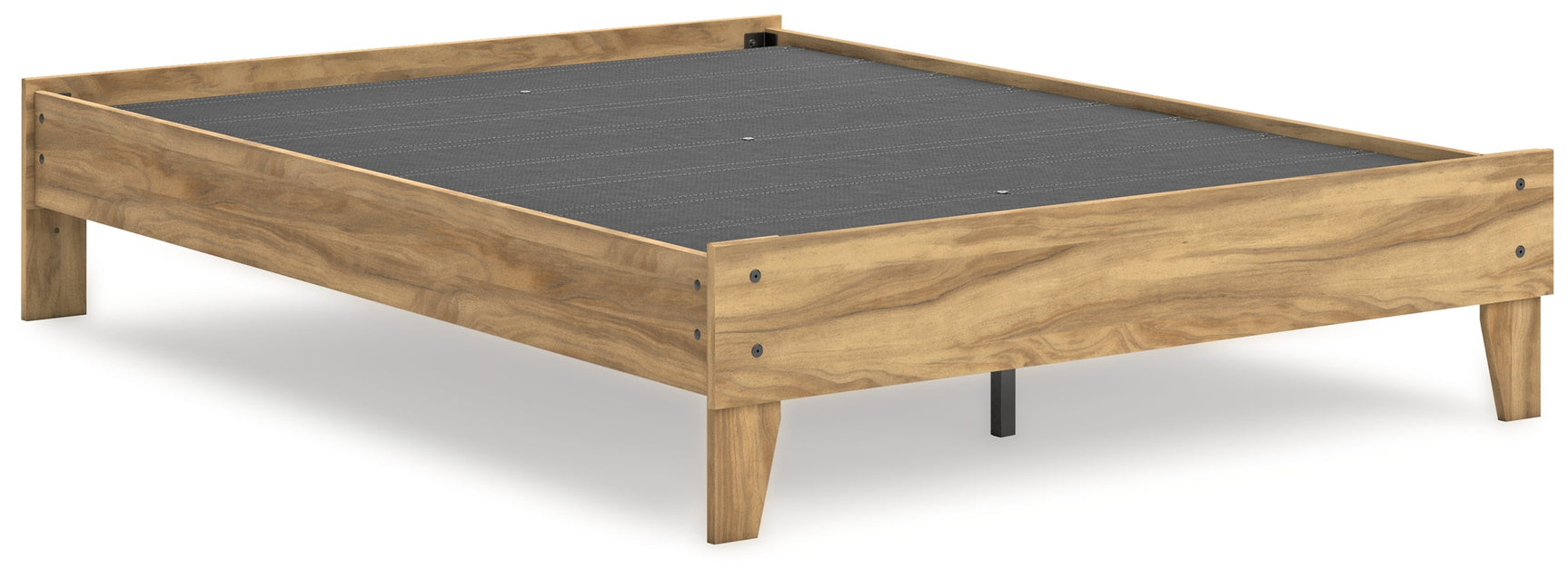 Bermacy Light Brown Full Platform Bed (Online Special Price) - Ornate Home