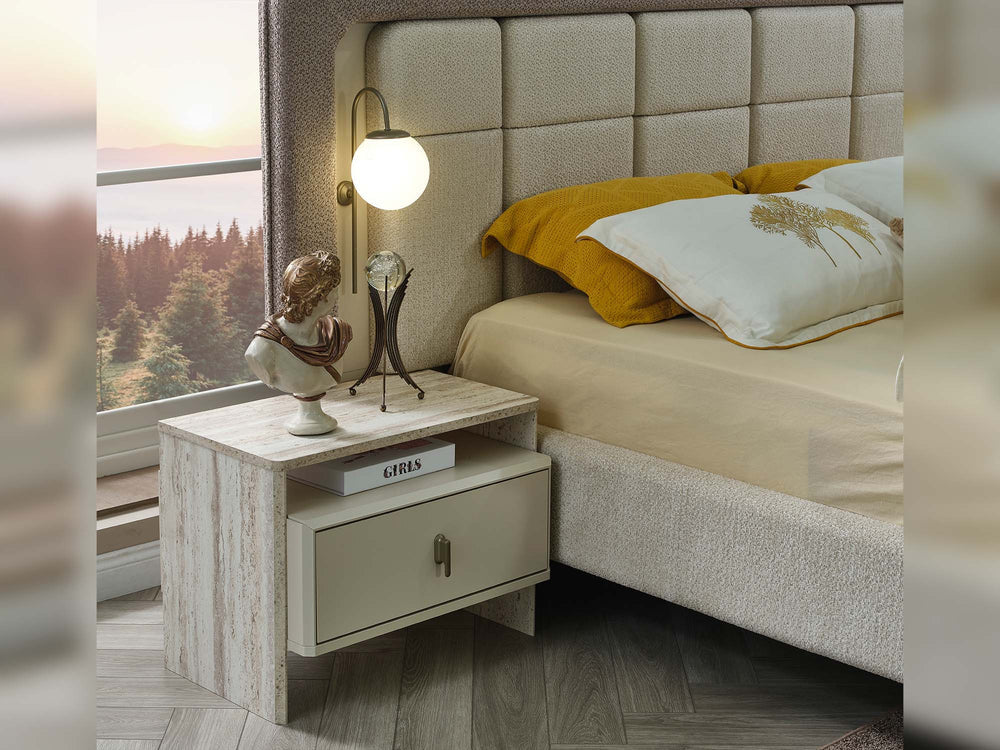 Bern Cream Queen Bedroom Set - Ornate Home
