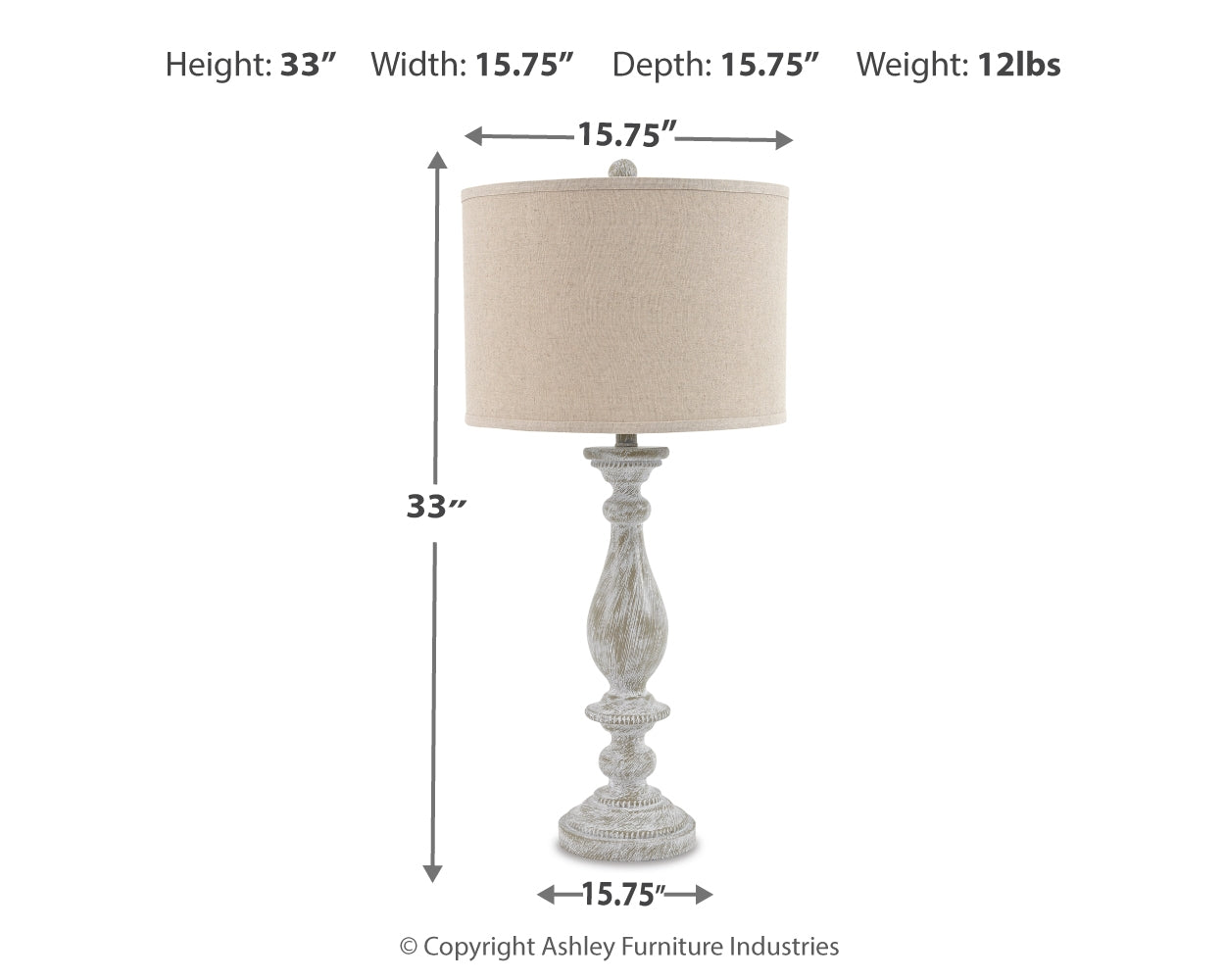 Bernadate Table Lamp (Set of 2) (Online Special Price) - Ornate Home