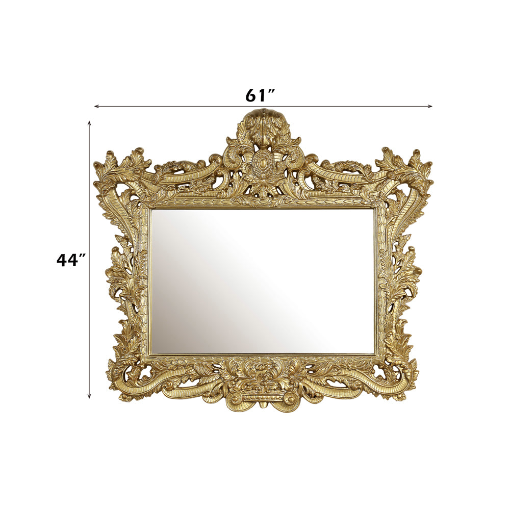 Bernadette Gold Finish Mirror - Ornate Home