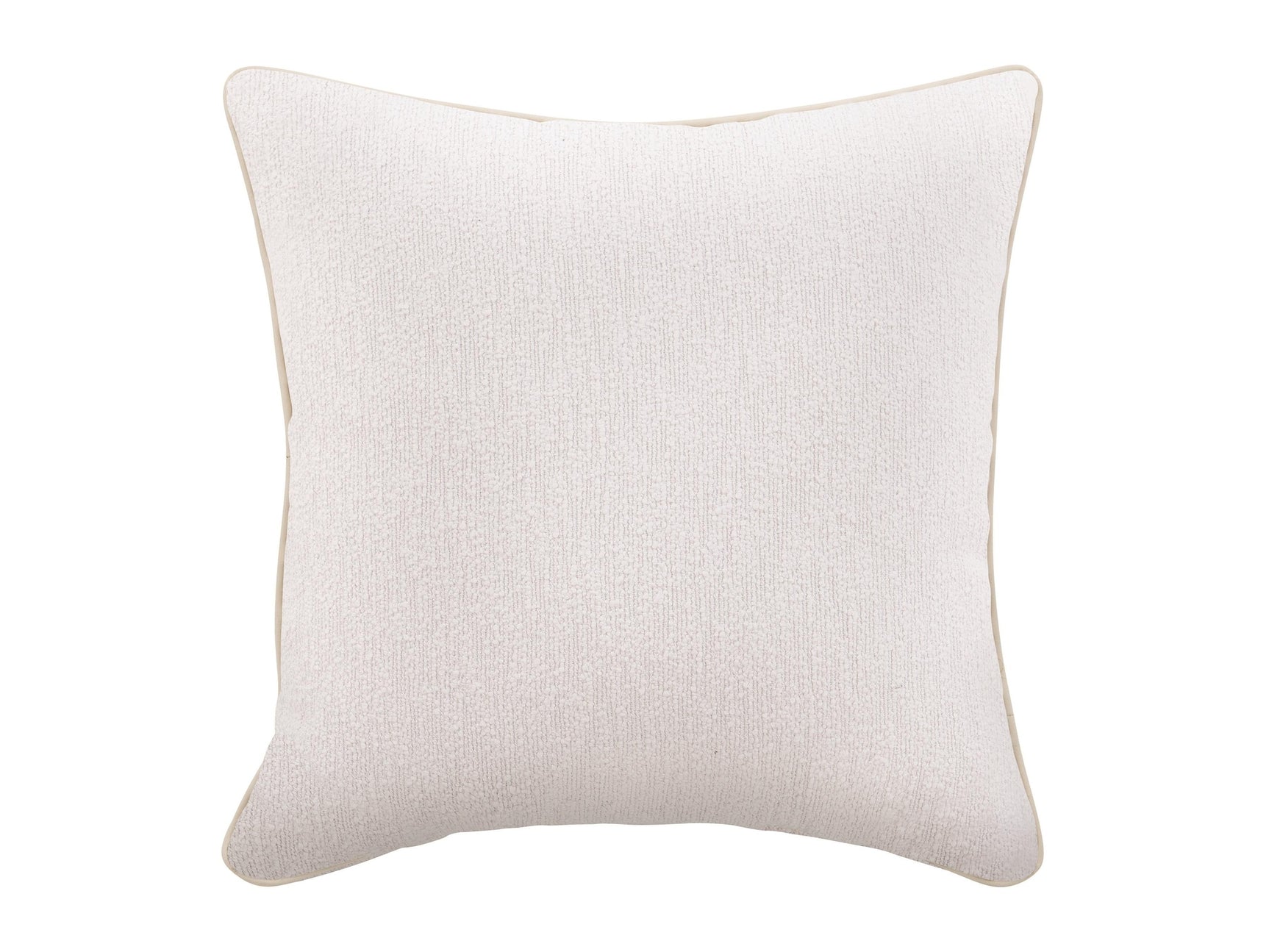 Bernhardt White/Cream Outdoor Throw Pillow – SKU OPW20 (20" x 20") - Ornate Home