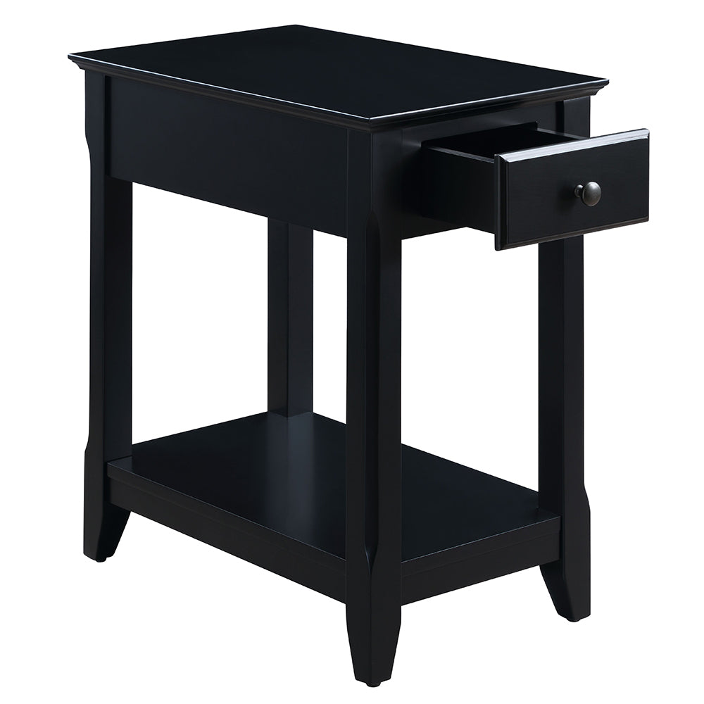 Bertie Black Accent Table - Ornate Home
