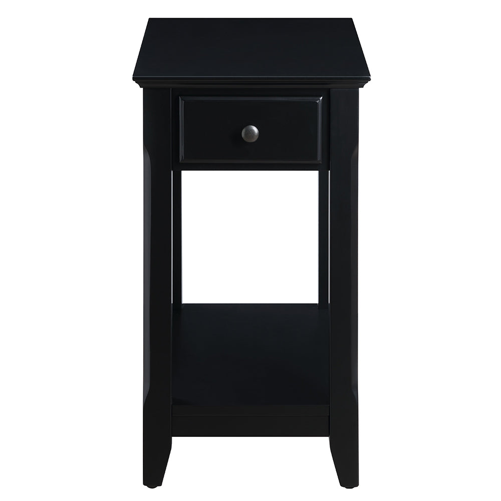 Bertie Black Accent Table - Ornate Home