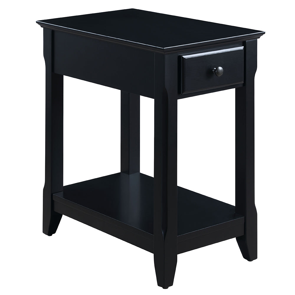 Bertie Black Accent Table - Ornate Home