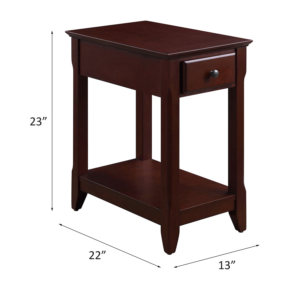 Bertie Espresso Accent Table - Ornate Home