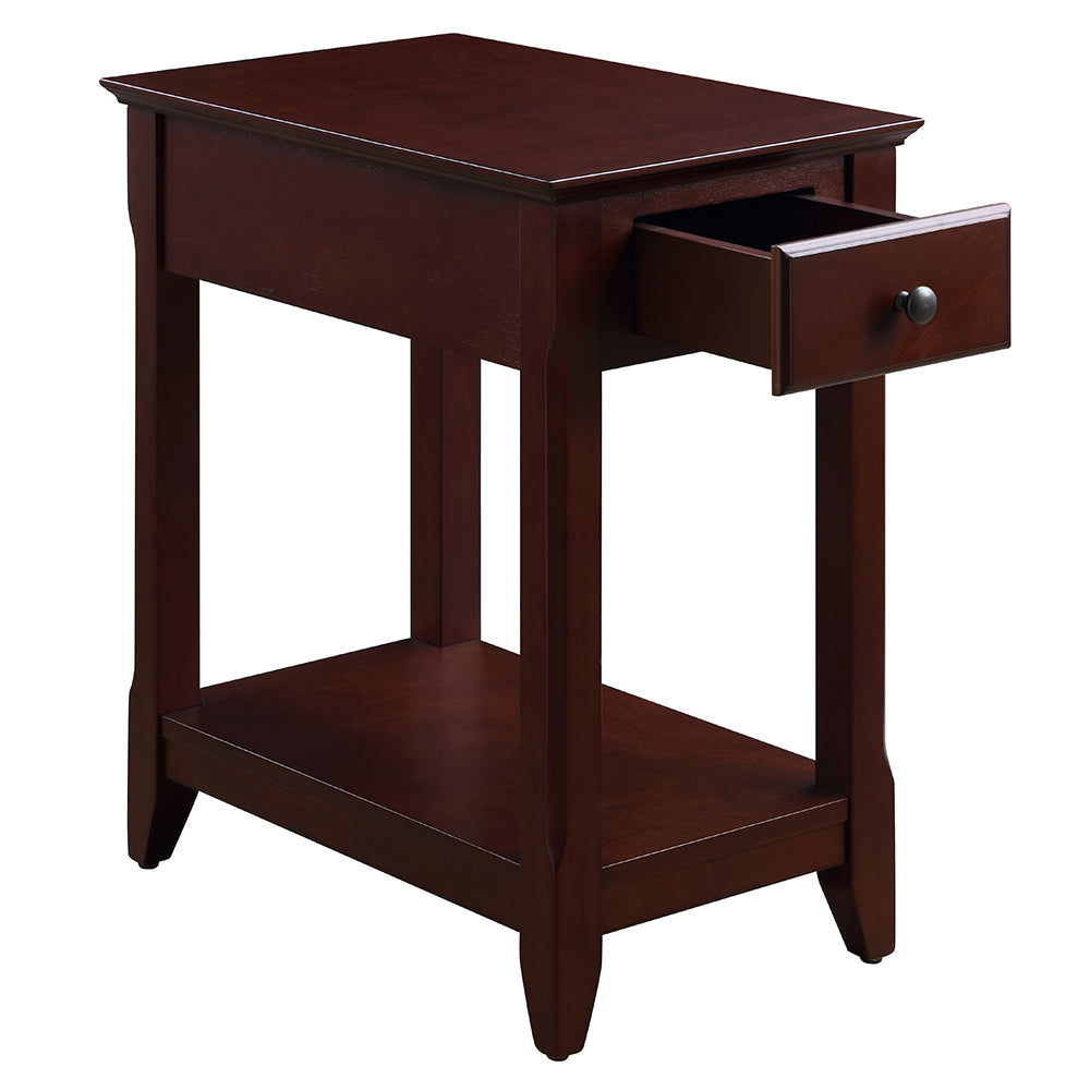 Bertie Espresso Accent Table - Ornate Home