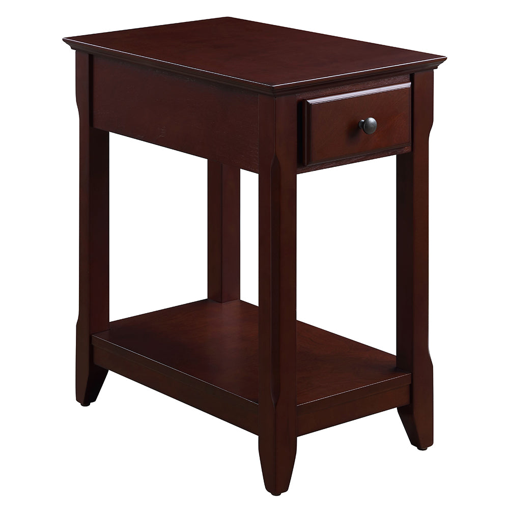 Bertie Espresso Accent Table - Ornate Home