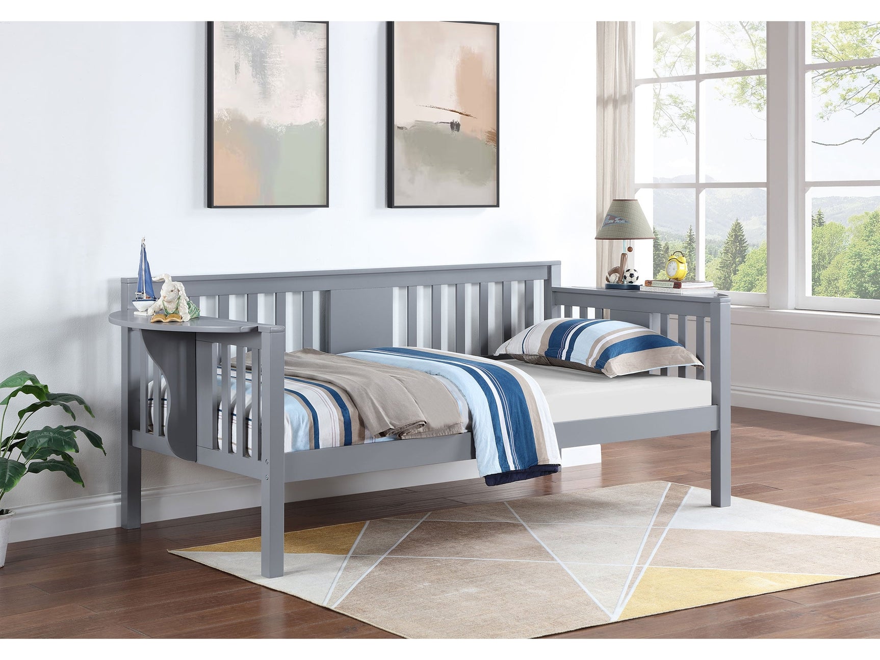 Bethany Grey Twin Daybed - Ornate Home
