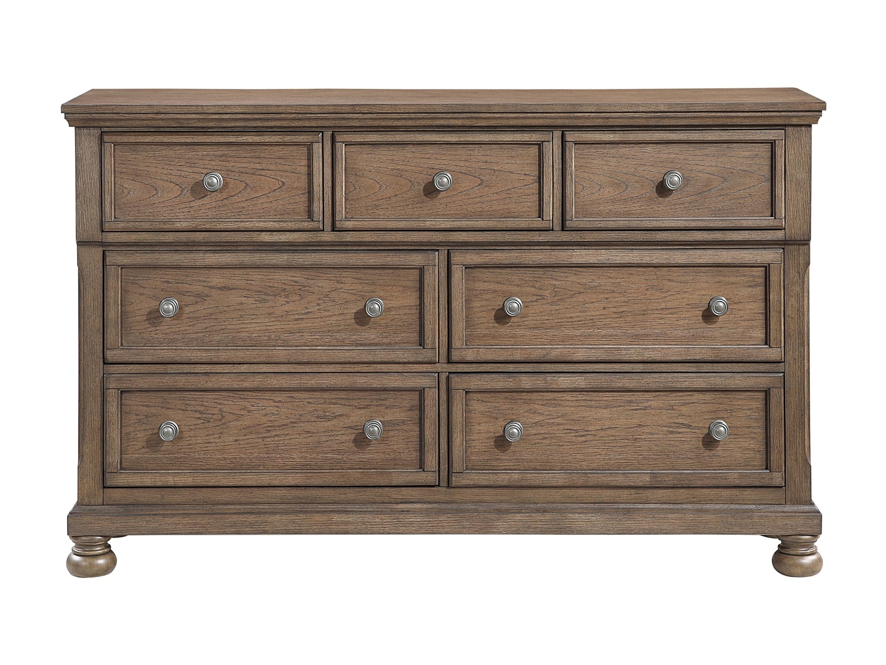 Bethel Antique Brown Dresser - Ornate Home