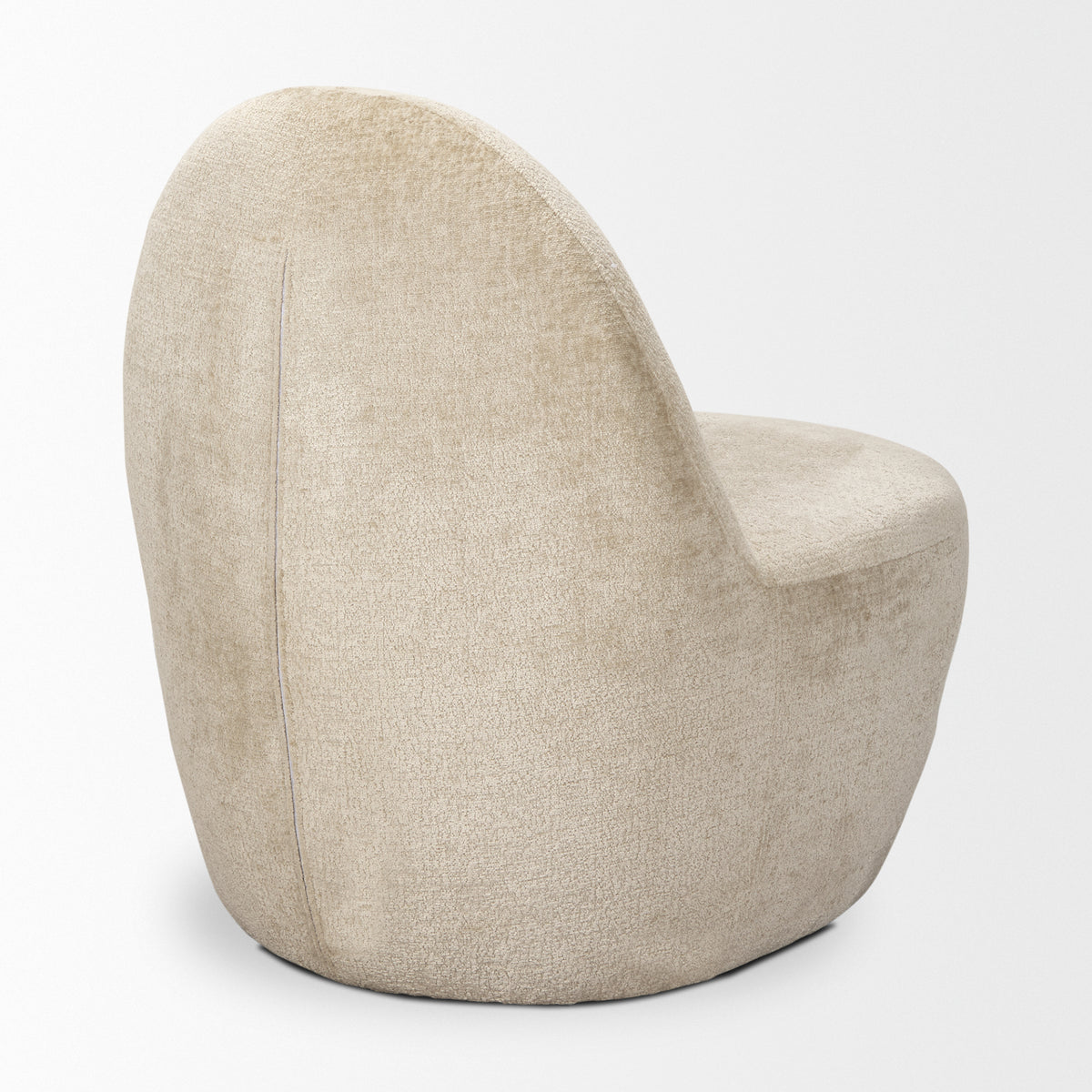 Beverly Beige Chenille Accent Chair - Ornate Home