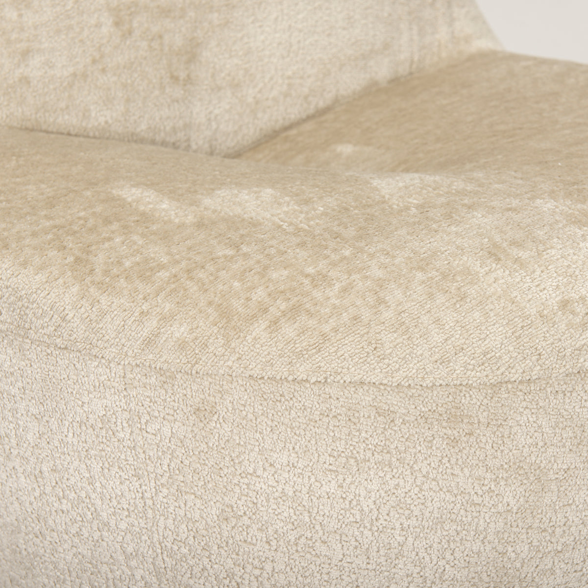Beverly Beige Chenille Accent Chair - Ornate Home