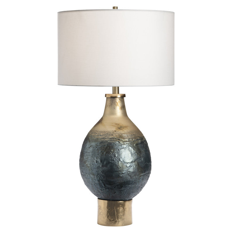 Beverly Blue/Gold Table Lamp - Ornate Home