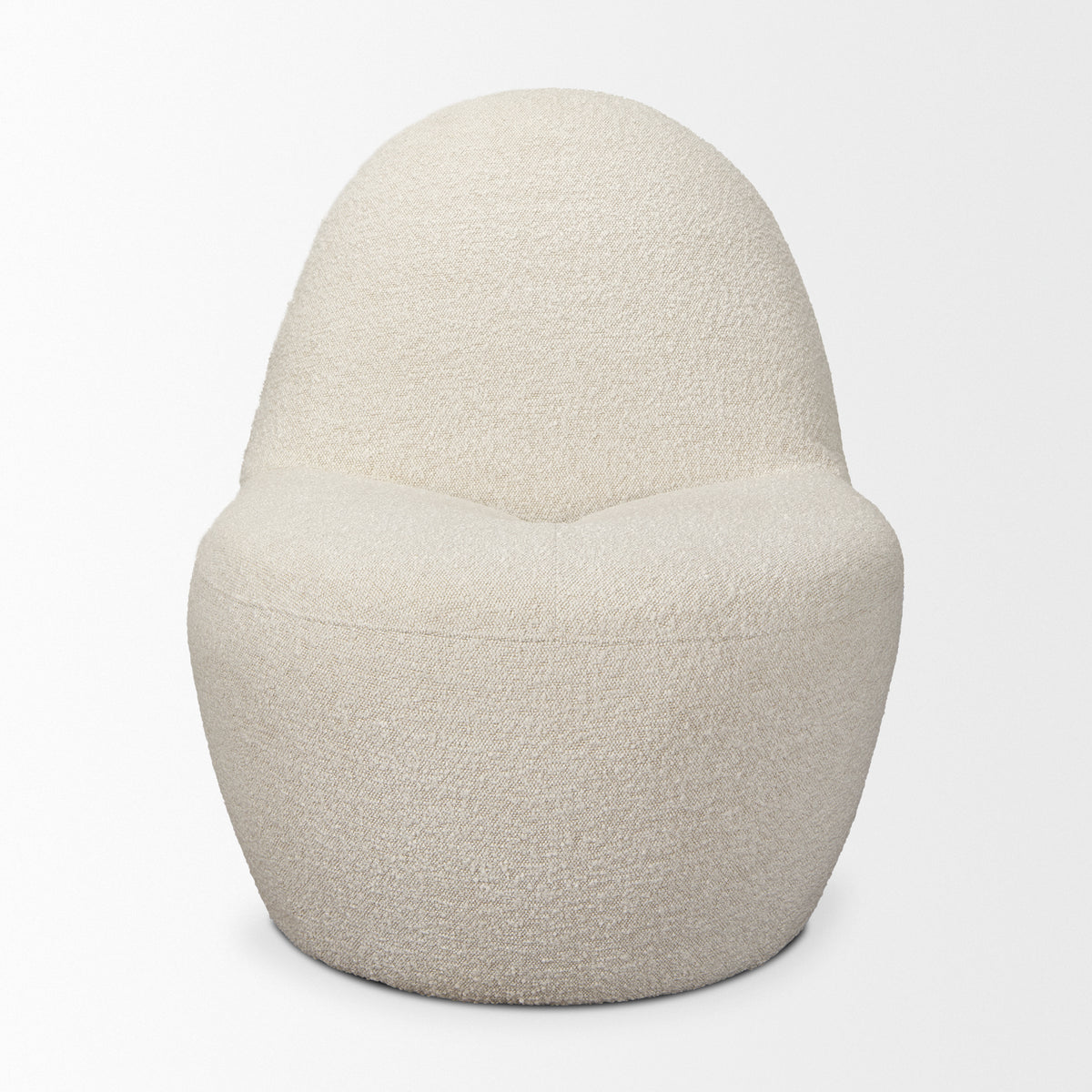 Beverly Cream Boucle Accent Chair - Ornate Home