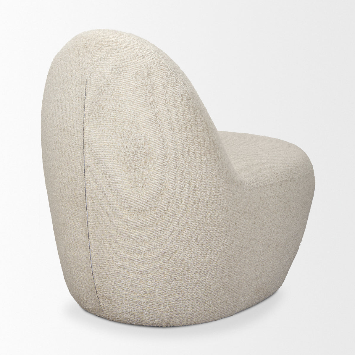 Beverly Cream Boucle Accent Chair - Ornate Home