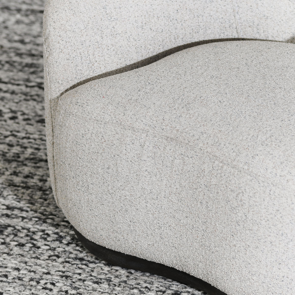 Beverly Ivory Swivel Accent Chair - Ornate Home