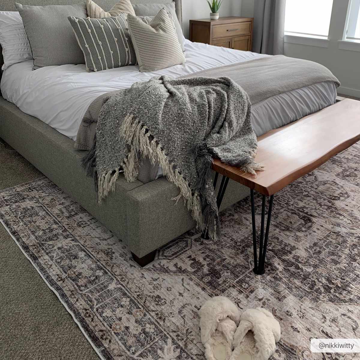Bevin Washable Area Rug - Ornate Home