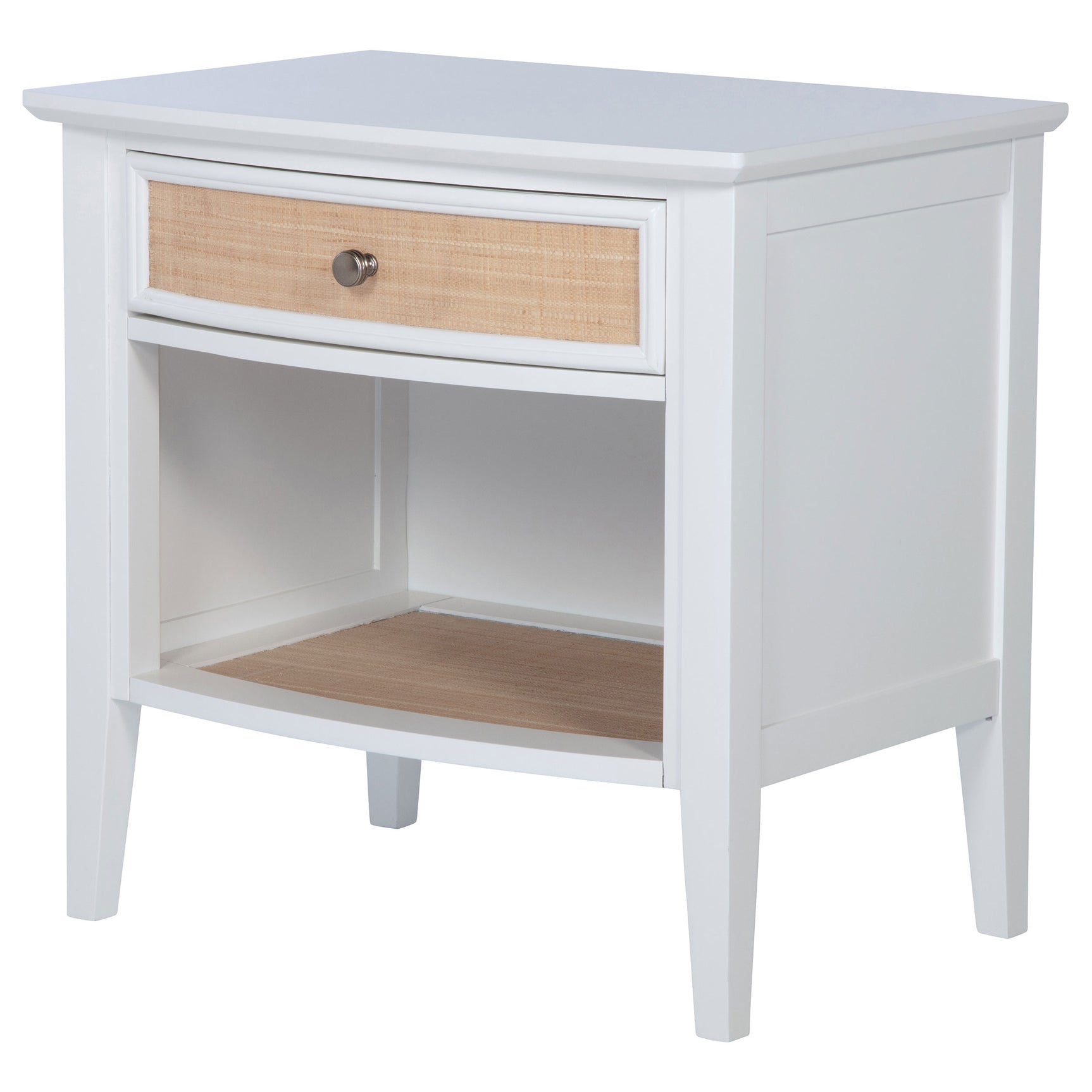 Bexhill White Nightstand - Ornate Home