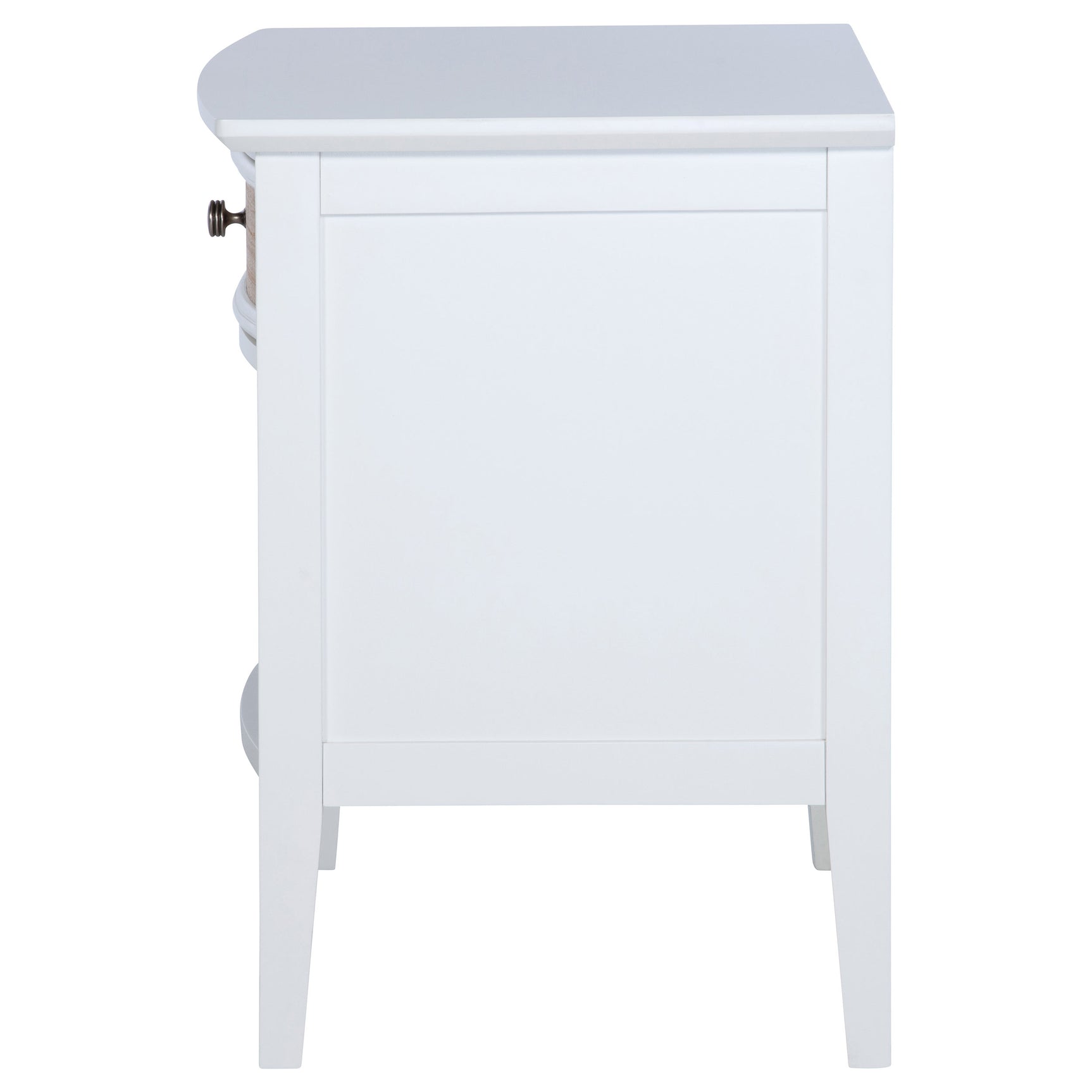 Bexhill White Nightstand - Ornate Home