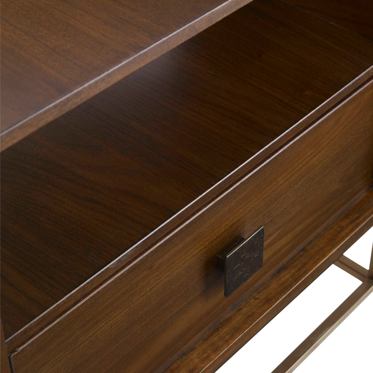 Bexley Walnut Side Table - Ornate Home