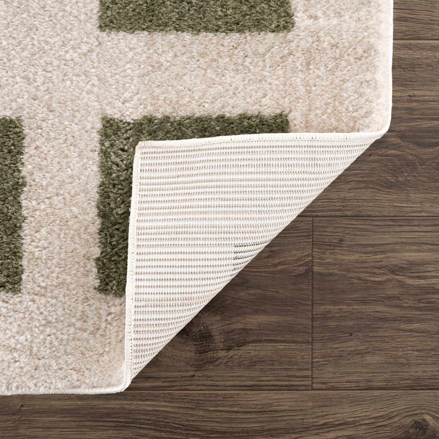 Beynon Green Washable Area Rug - Ornate Home