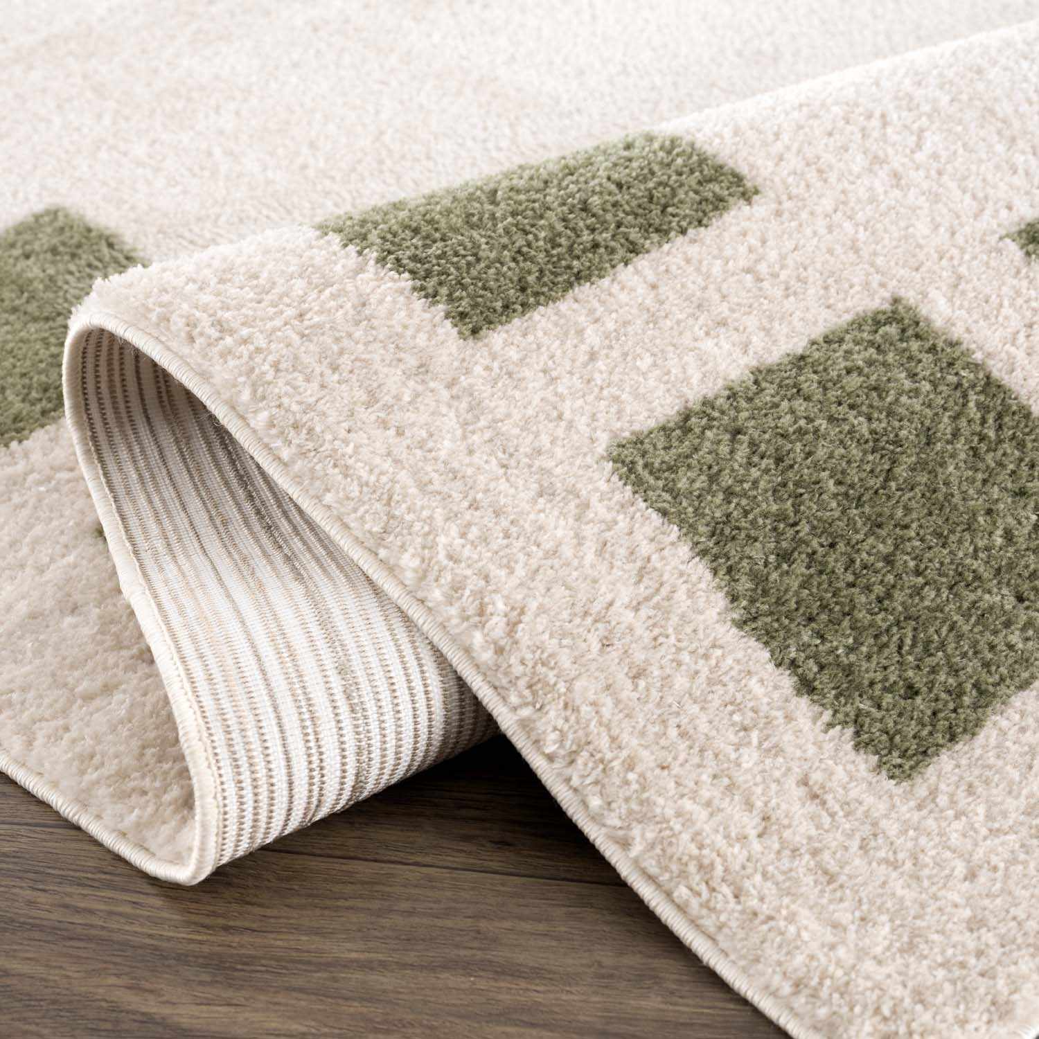 Beynon Green Washable Area Rug - Ornate Home