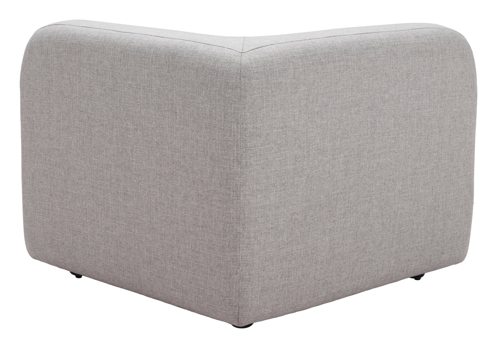 Biak Gray Corner Chair - Ornate Home