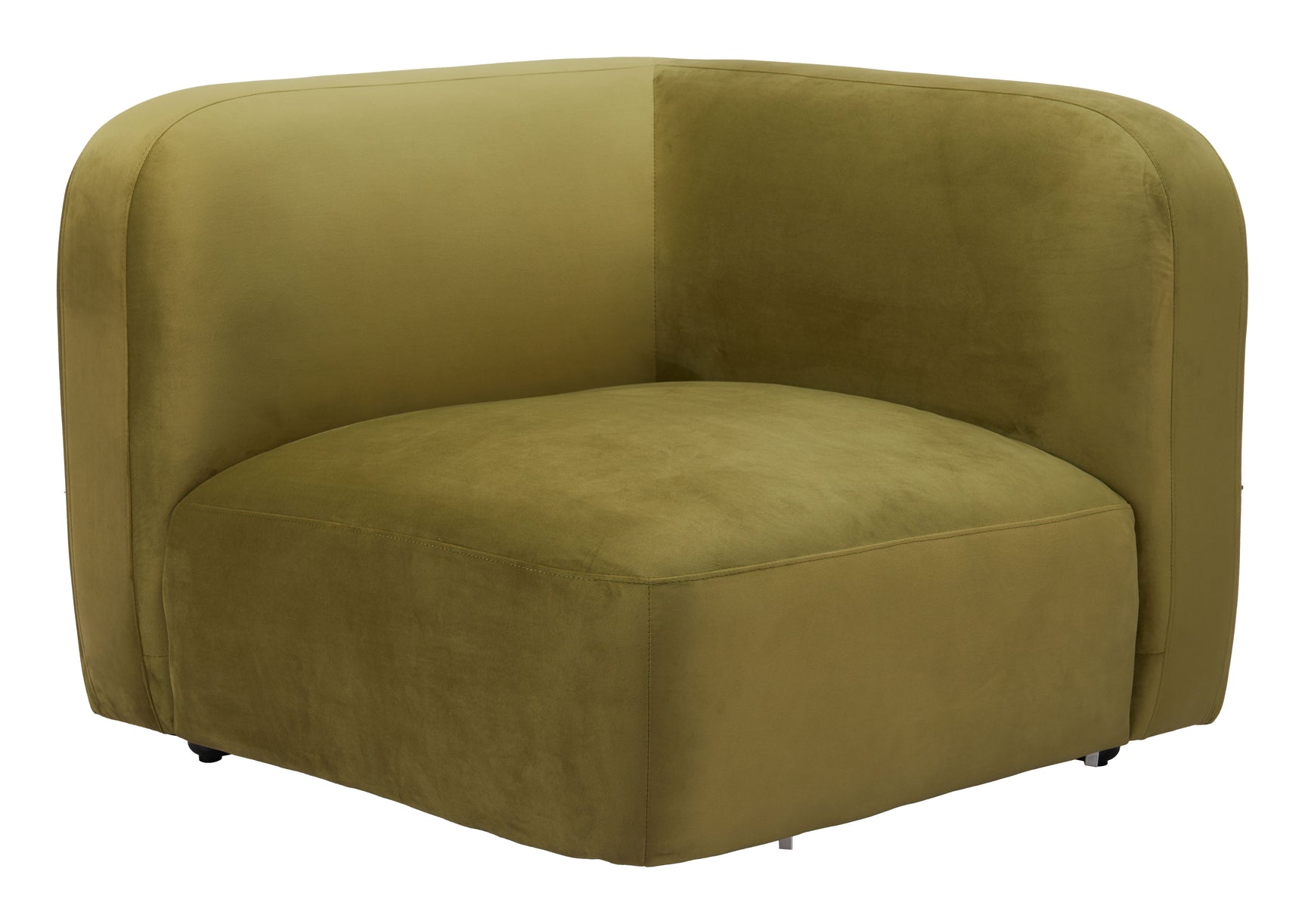 Biak Green Corner Chair - Ornate Home